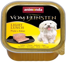 Mitrā barība (konservi) suņiem Animonda Vom Feinsten Light Lunch, tītara gaļa/siers, 0.15 kg