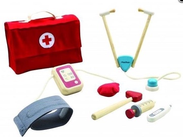 Arstimängu komplekt Plan Toys Doctor Set, mitmevärviline