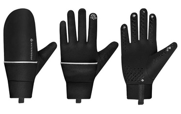 Велосипедные перчатки универсальный Spokey Skill, черный, XL