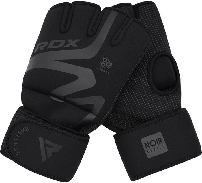 Боксерские перчатки RDX T15 GGN-T15MB-S, черный, S