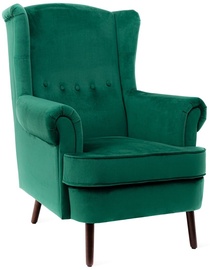 Atzveltnes krēsls Homla Fossby Basic, zaļa, 85 cm x 86 cm x 108 cm