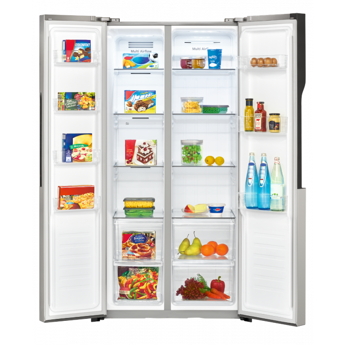 Холодильник двухдверный Bomann SBS 7324.1 IX