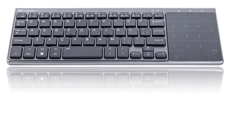 Клавиатура Tracer Expert 2.4 Ghz EN, серый, беспроводная