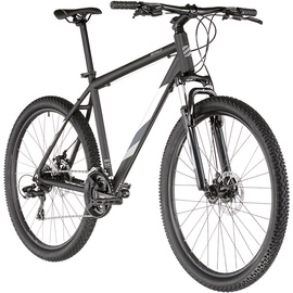 Velosipēds kalnu Serious Rockville, 27.5 ", 18" (46 cm) rāmis, balta/melna/pelēka