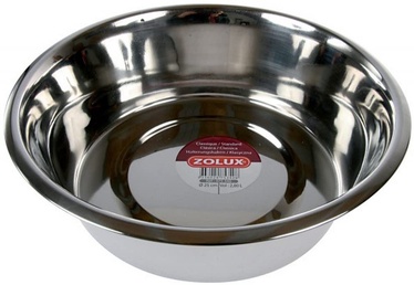 Блюдце Zolux Stainless Steel Bowl, 0.9 л, 16 см x 16 см
