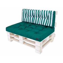 Sēdekļu spilvenu komplekts Hobbygarden Leo LE2ZZP12, zaļa, 120 x 80 cm