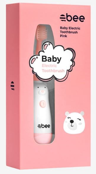 Электрическая зубная щетка Abee Baby Electric Toothbrush, розовый