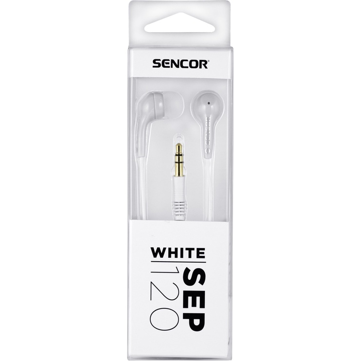Laidinės ausinės Sencor SEP 120, balta