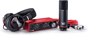 Микрофон Focusrite Scarlett 2i2 Studio 3rd Gen, черный