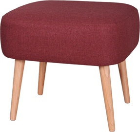 Пуф Hanah Home Parrot Claret Red, бордо, 50 см x 42 см x 43 см