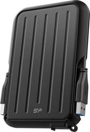 Cietais disks Silicon Power Armor A66, HDD, 4 TB, melna