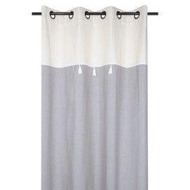 Nakts aizkari Lovely Clemence R6B380001, balta/pelēka, 140 cm x 260 cm