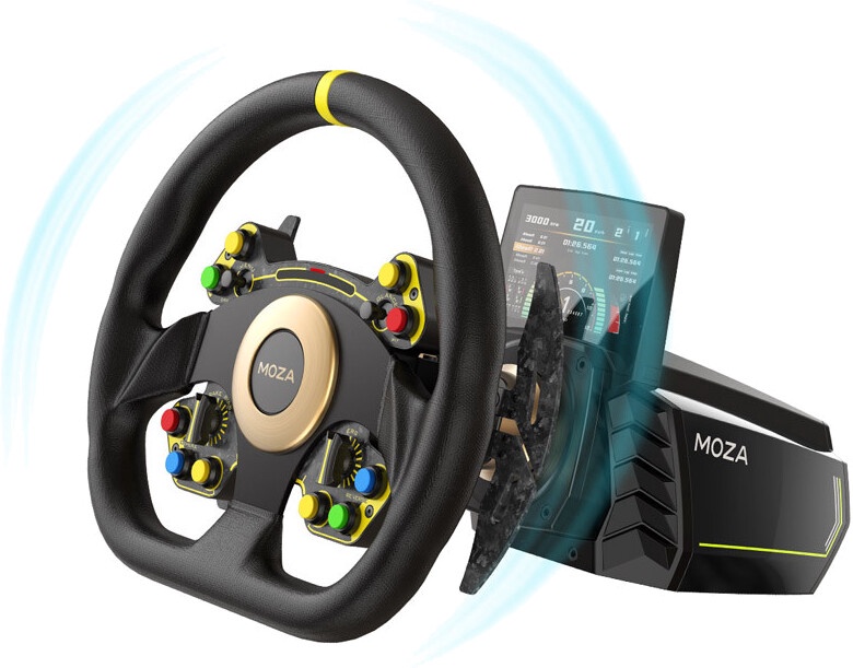 Spēļu stūres bāze Moza Racing R21 Direct Drive Wheelbase (21 Nm)