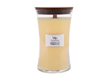 Свеча ароматическая WoodWick Lemongrass & Lily, 120 час, 609.5 г