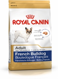 Sausā suņu barība Royal Canin Bulldog, vistas gaļa/cūkgaļa, 1.5 kg