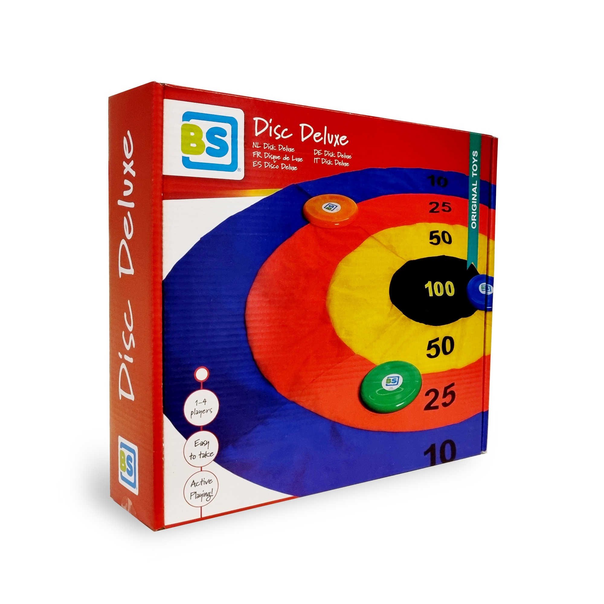 Игра в метание диска BS Toys Disc Deluxe, многоцветный - Ksenukai.lv