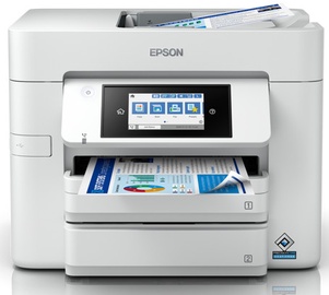 Daugiafunkcis spausdintuvas Epson WorkForce Pro WF-C4810DTWF, rašalinis, spalvotas