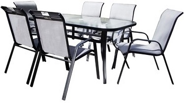 Комплект уличной мебели Verners WR2096, темно-серый, 1-6 места