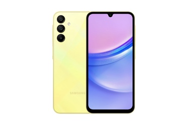 Mobilais telefons Samsung Galaxy A15, dzeltena, 4GB/128GB
