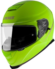 Мотоциклетный шлем Axxis Eagle SV Solid A3, L, желтый