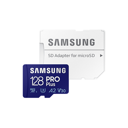 Карта памяти Samsung PRO Plus, 128 GB