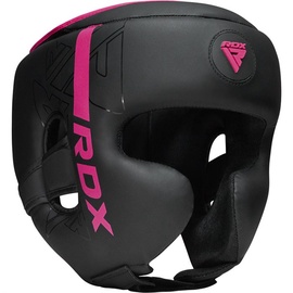 Ķivere RDX Head Guard F6 HGR-F6MP-L, melna/rozā, L