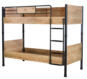 Gulta divstāvu Kalune Design Mocha Bunk Bed, daudzkrāsaina, 208 x 106 cm