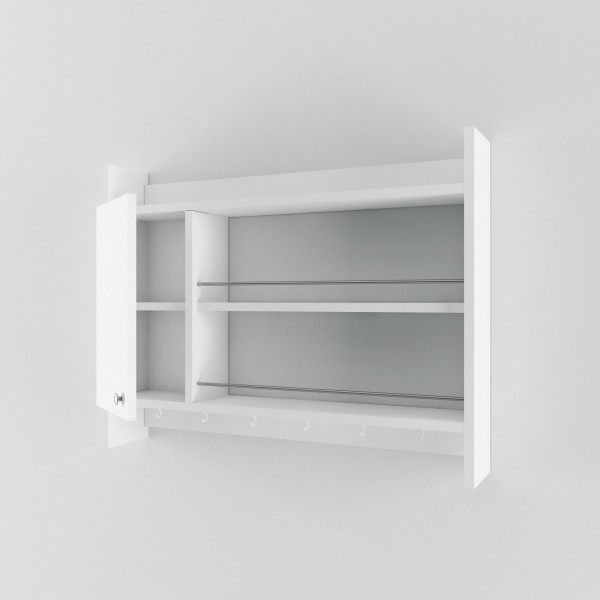 Шкафчики 5K Home Decor Knerr, белый, 0.85 м
