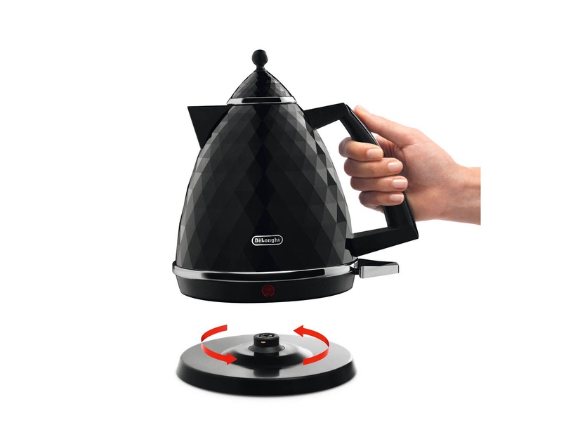 Elektriline veekeetja DeLonghi KBJ2001BK, 1.7 l, must