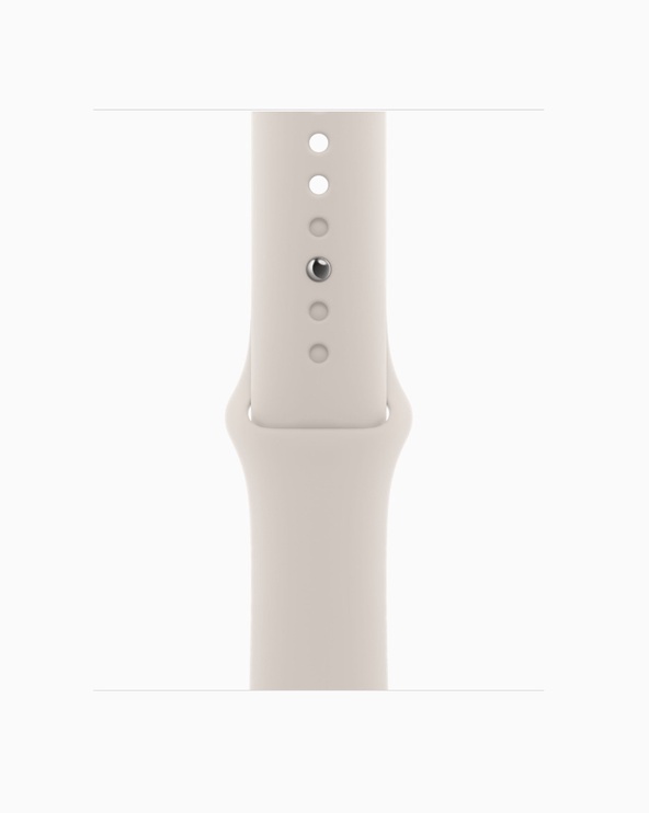 Nutikell Apple Watch Series 9 GPS, 41mm Starlight Aluminium Starlight Sport Band M/L, beež