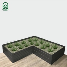 Приподнятая грядка Klasika Garden L, 150 см x 75 см x 30 см