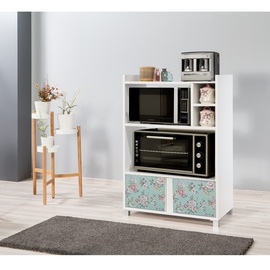 Köögikapp Kalune Design Elektrobar, valge, 450 mm x 750 mm x 1020 mm