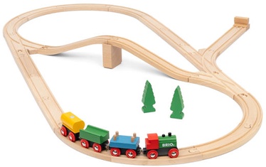 Transpordi mänguasjade komplekt Brio 65th Anniversary Train Set 63603600, mitmevärviline