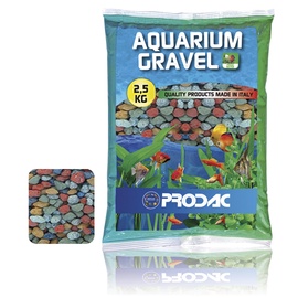 Грунт Prodac Aquarium Gravel Q10, 2.5 кг, многоцветный