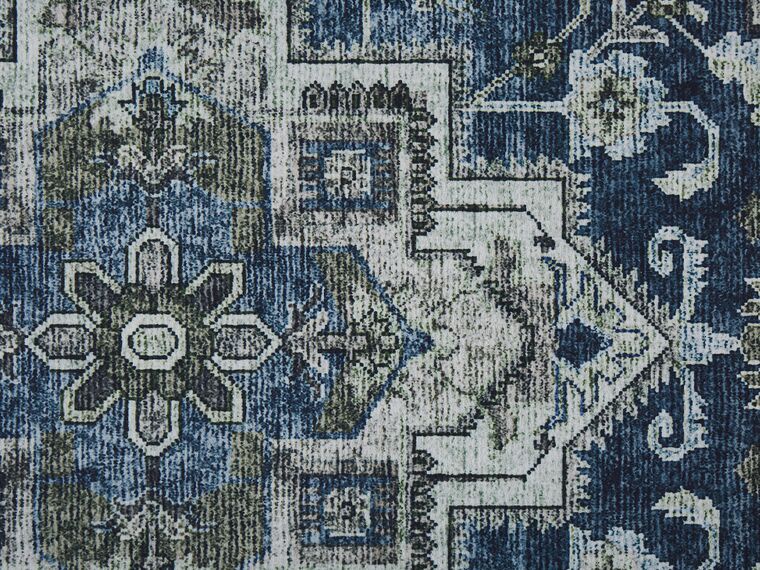 Koridorivaip Beliani Kottar, sinine/hall, 300 cm x 80 cm