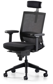 Biroja krēsls Kalune Design CZY-CHR-A001440, 62 x 64 x 108.5 cm, melna