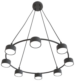 Люстра навесной Emibig Starlit 1372/8, 8 Вт, GX53