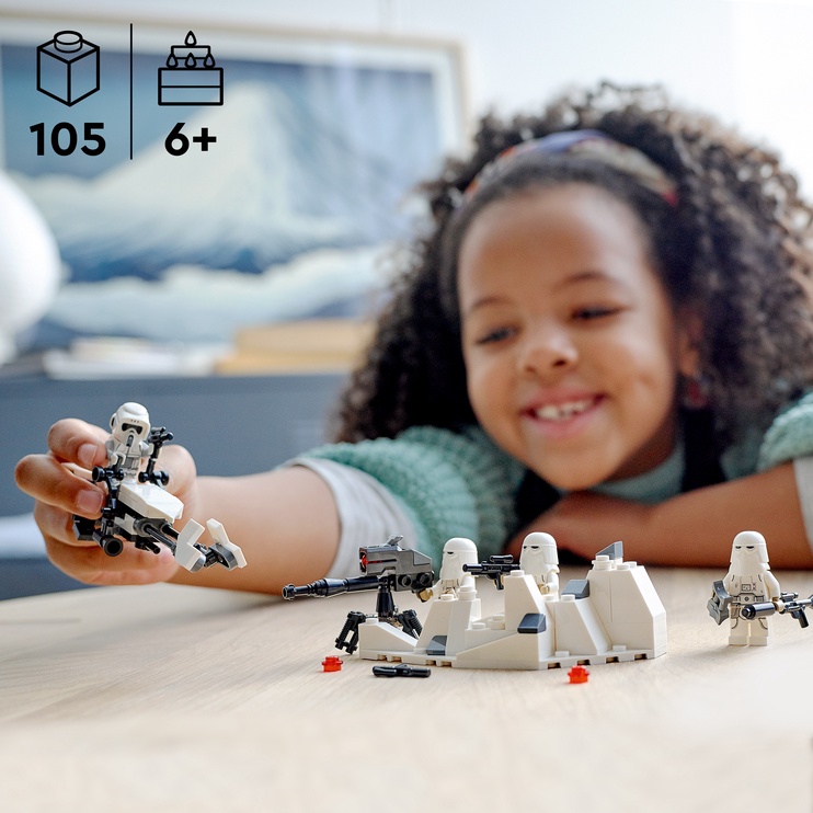 Konstruktor LEGO® Star Wars™ Snowtrooper™ lahingukomplekt 75320, 105 tk