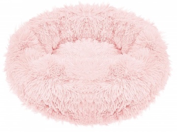 Кровать для животных Springos L, розовый, 80 см x 80 см