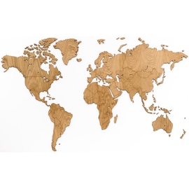3D puzle VLX MiMi Innovations Wooden World Map Exclusive 425842, 130 cm x 78 cm