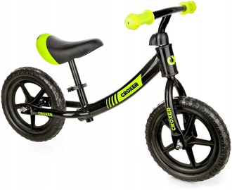 Balansinis dviratis Croxer Casell, juodas/žalias, 12"