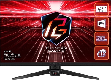 Monitor ASRock Phantom Gaming PG27FF1A, 27", 1 ms