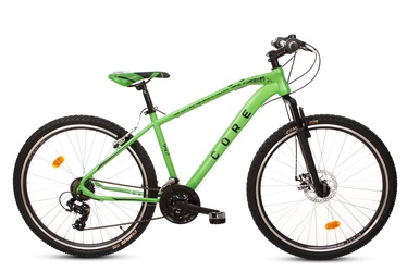 Велосипед горный Goetze Core, 27.5 ″, 19" рама, черный/зеленый