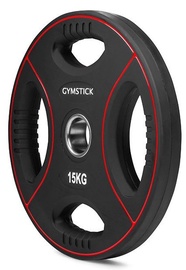Дисковый вес Gymstick Pro PU, 15 кг