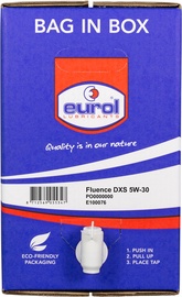 Mootoriõli Eurol Fluence DXS 5W - 30, sünteetiline, sõiduautole/veoautodele, 20 l