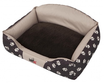 Guļvieta mājdzīvniekiem Hobbydog Royal Exclusive, brūna/bēša, 110 cm x 85 cm, XXL