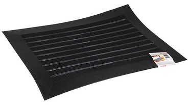 Придверный коврик Ricco Onyx, черный, 800 мм x 600 мм