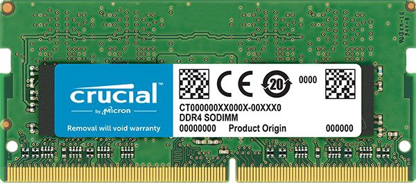 Operatyvioji atmintis (RAM) Crucial CT8G4SFS824A, DDR4 (SO-DIMM), 8 GB, 2400 MHz