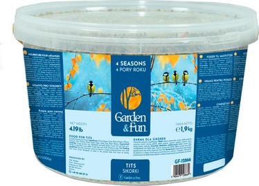 Sausa pārtika Garden&Fun 4 Seasons GF-12866, savvaļas putniem, 1.9 kg