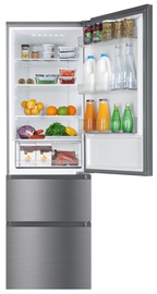 Холодильник морозильник снизу Haier HTR3619FNMN